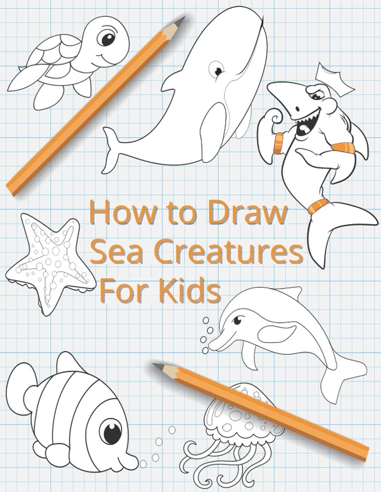 Lisa McCain How To Draw Sea Creatures For Kids (Paperback)Another great item from Rarewaves USA | Free delivery!
