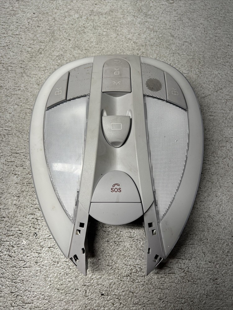 🟩03-09 Mercedes W211 E350 E320 Front Overhead Dome Light Gray 2118206901 OEM