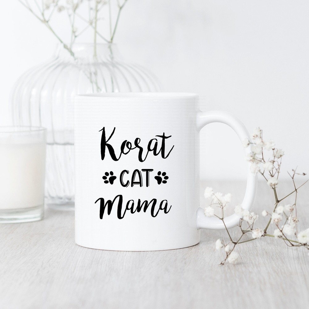 Korat Cat Mama Mug Korat Cat Mug Korat Cat Gift Korat Lover Mug Korat Owner Gift