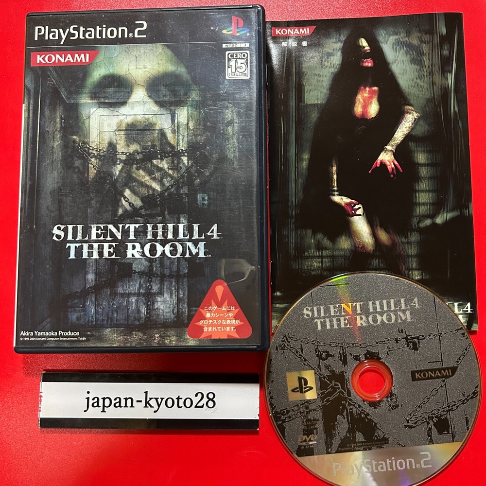 Silent Hill 4 The Room PS2 Konami PlayStation 2 Japanese Import