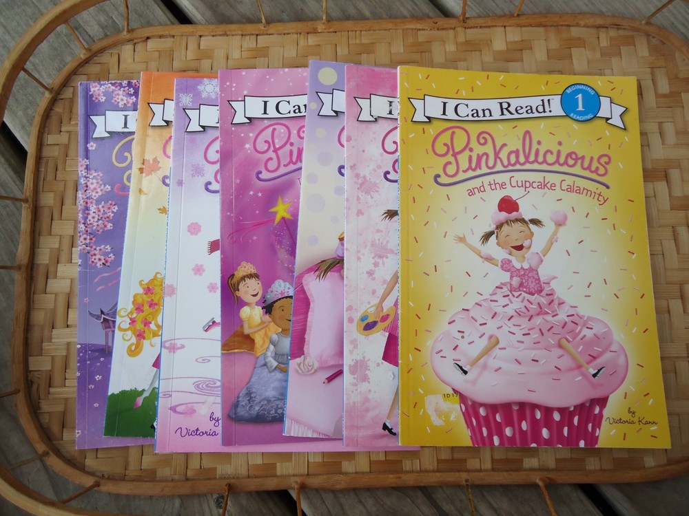 Pinkalicious I Can Read Level 1 Readers Childrens PB Educational Books Lot 7