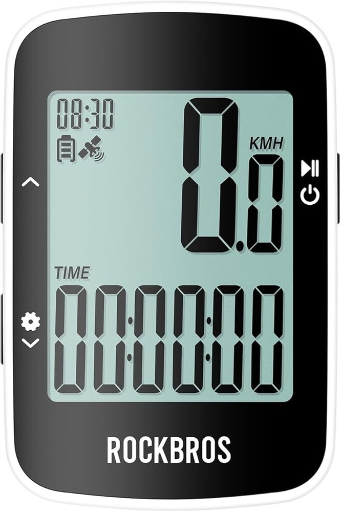 ROCKBROS Bike Computer Cycling Speedometer GPS Wireless,Waterproof,600mAHBattery