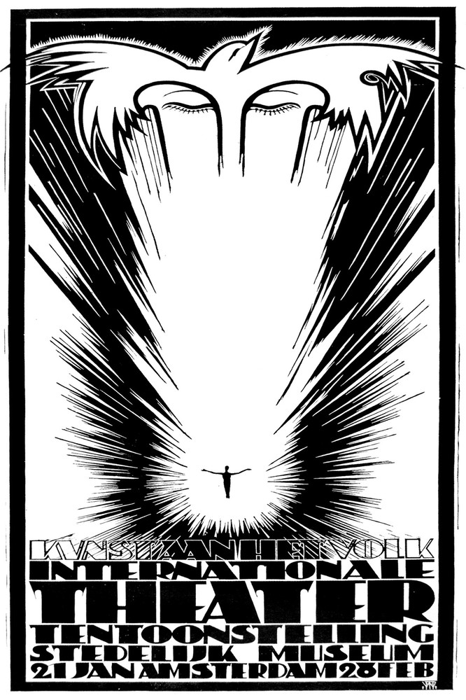 Internationale Gastentoonstelling Decor Poster. Home Graphic Art Design. 4147