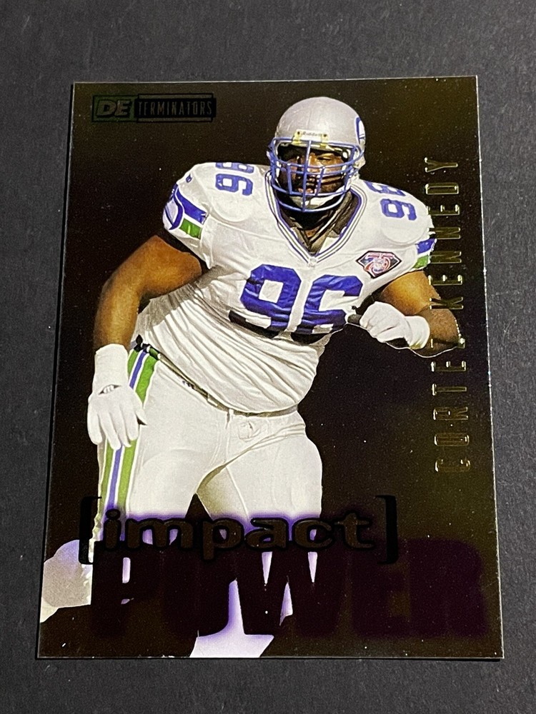1995 Skybox Cortez Kennedy Impact Power Insert Card - Seattle Seahawks