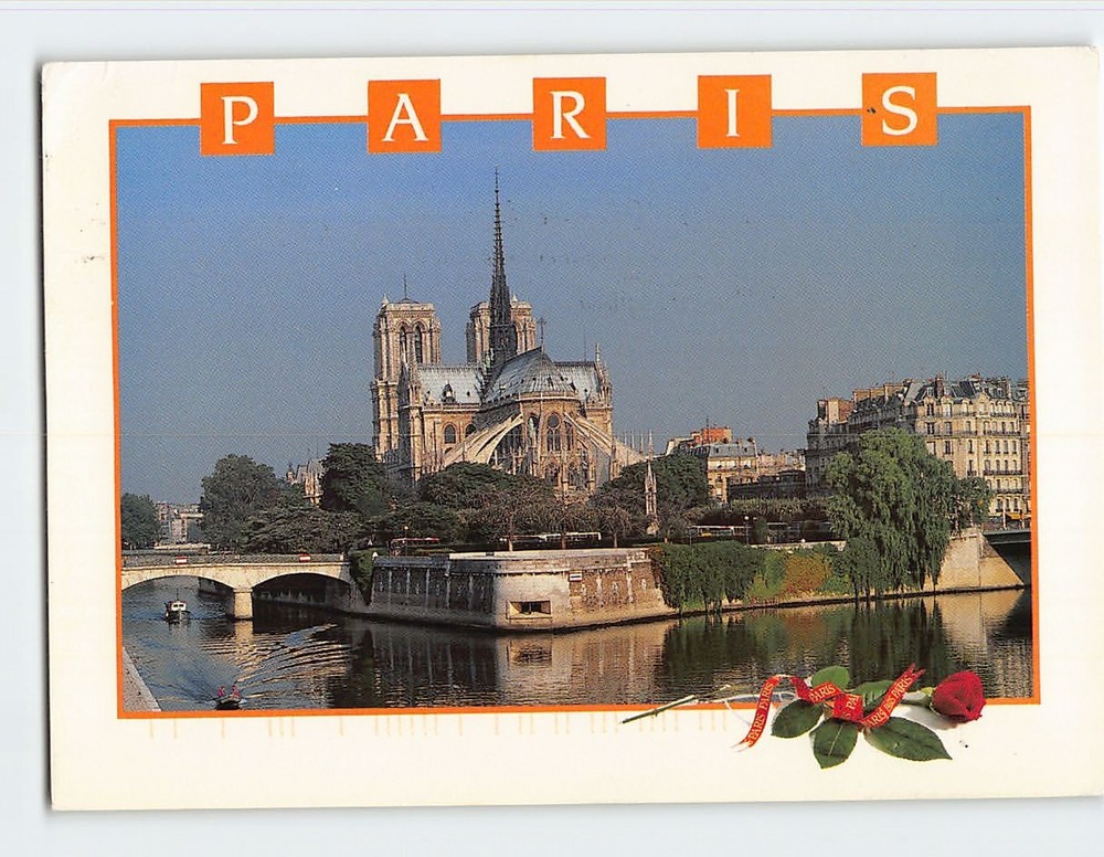 Postcard Scenic View in Paris France