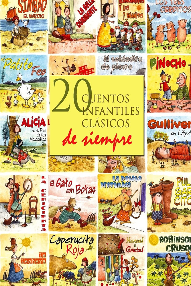 Libros En Español Para Niños Cuentos Clasicos Infantiles De Ayer Y Hoy