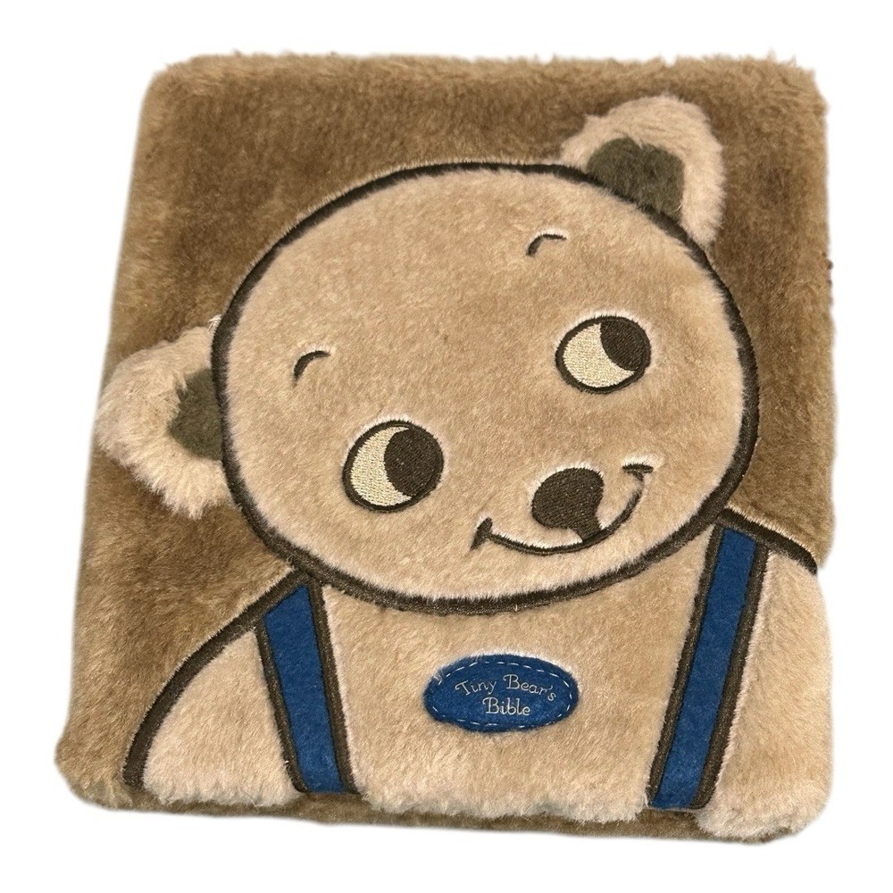 Tiny Bear's Bible by Sally Lloyd-Jones (2007, Board Book) Plush Furry Cover