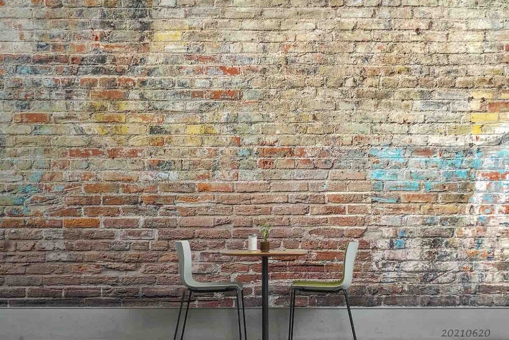3D Brick Wall Architecture Texture Wall Murals Wallpaper Murals Wall Sticker 4