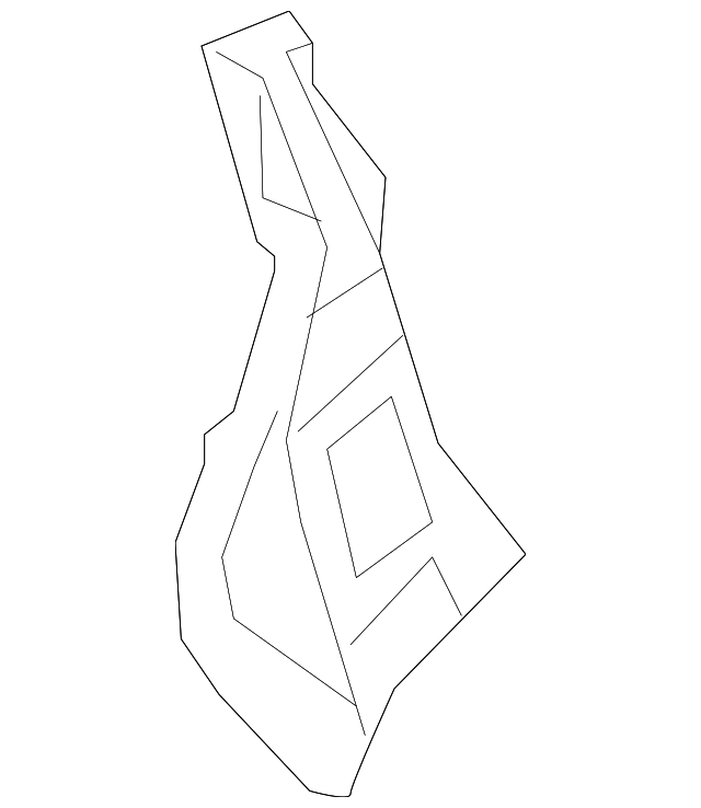 Genuine Nissan Pillar Reinforced 76661-3TA0A