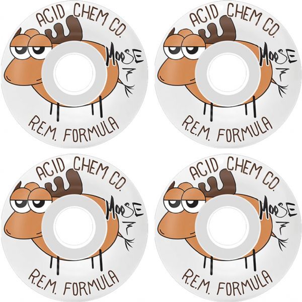 Acid Chemical Wheels REM Moose SR Skateboard Wheels - 55mm 99a (Set of 4)-image
