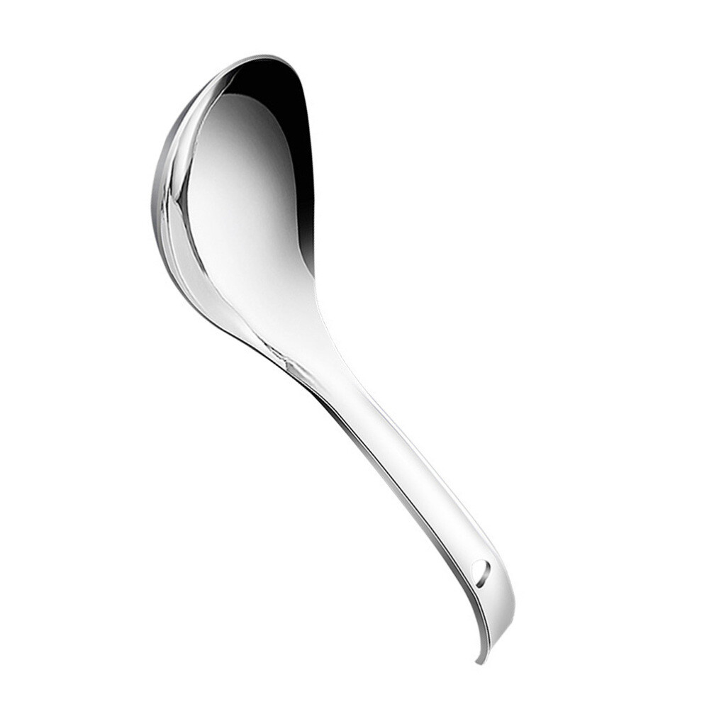 Rice Spoon Paddle Stainless Steel Wide Serving Large Toddler Child