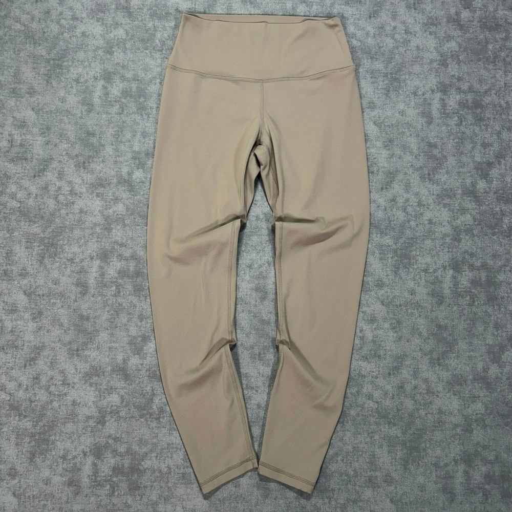 Quince Ultra Form High Rise beige athletic casual workout leggings womens Small