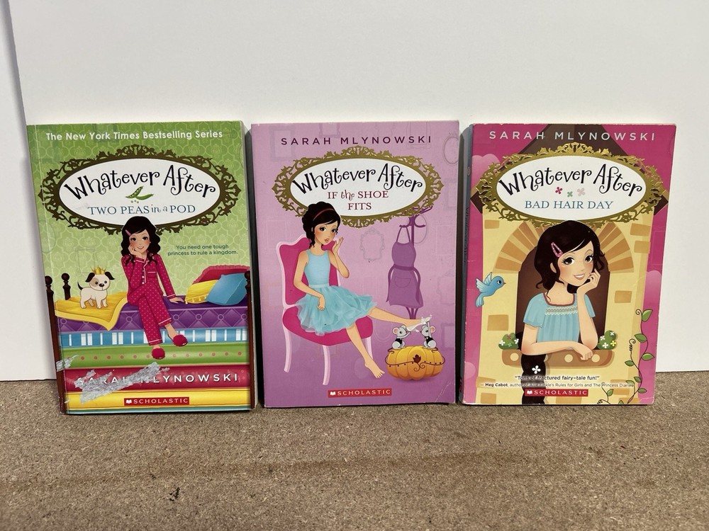 Whatever After Book Set by Sarah Mlynowski 3 Books  2, 10, 11Fariytale Series