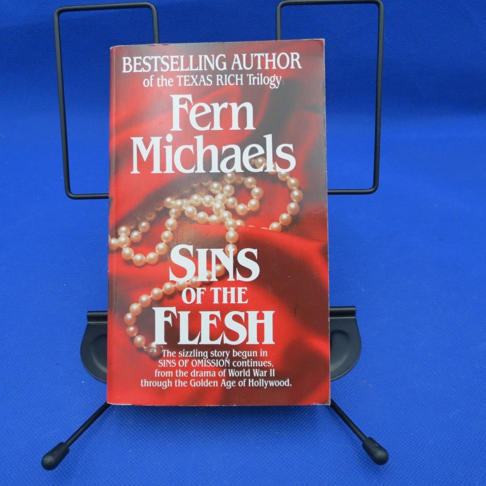 Sins of the Flesh Fern Michaels 1990 First Edition Ballantine Books Drama