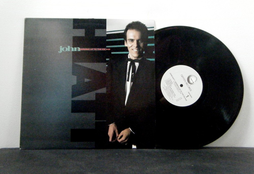 JOHN HIATT LP Warming up to the ice age 1985 Geffen vinyl