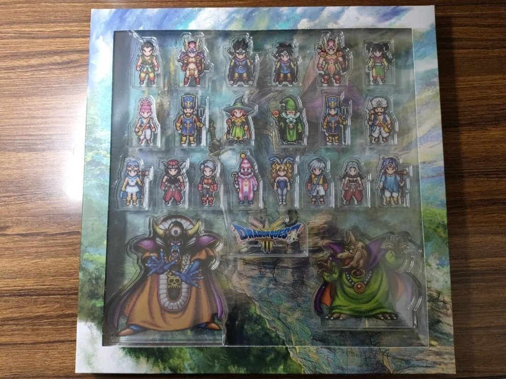 Dragon Quest III Acrylic Block Complete Set Japan Brand New
