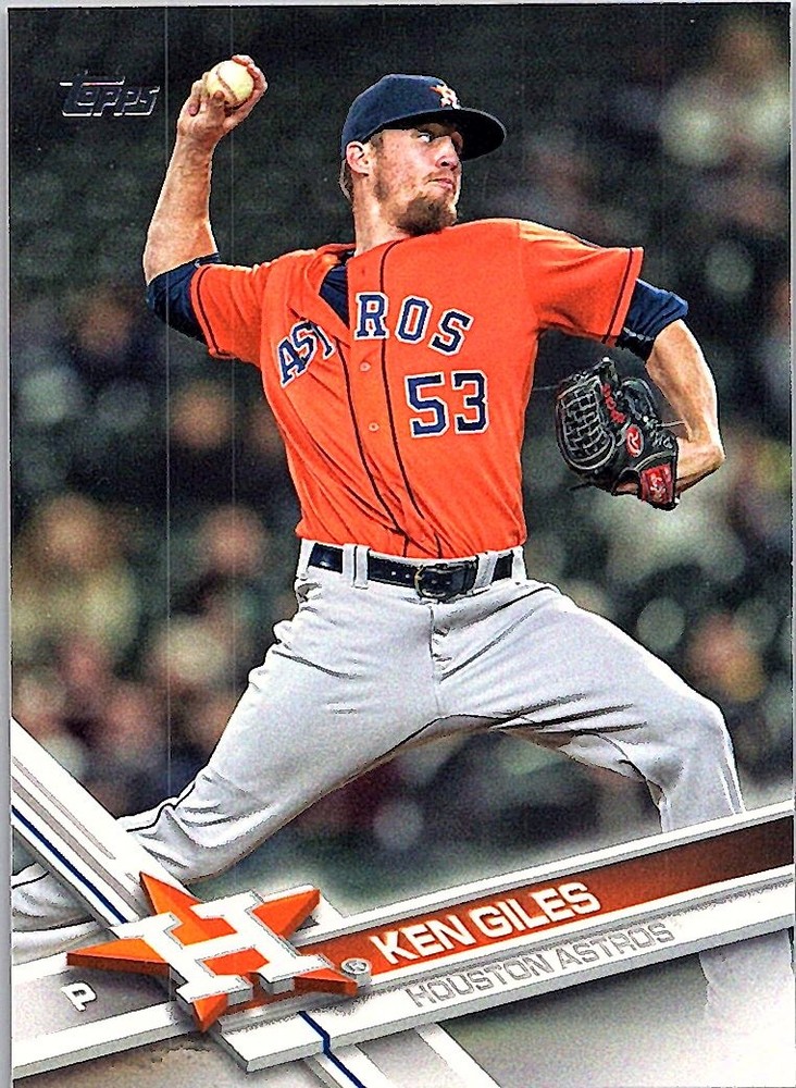2017 Topps #596 Ken Giles Houston Astros