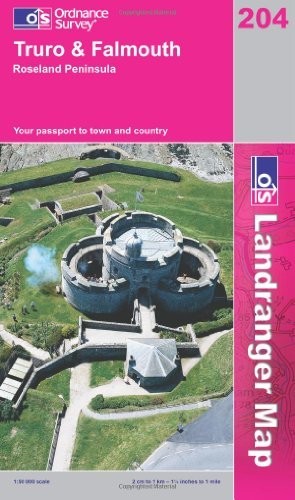 Landranger Map 204 Truro and Falmouth, R... by Ordnance Survey Sheet map, foldedFREE US DELIVERY | ISBN: 0319228045 | Quality Books