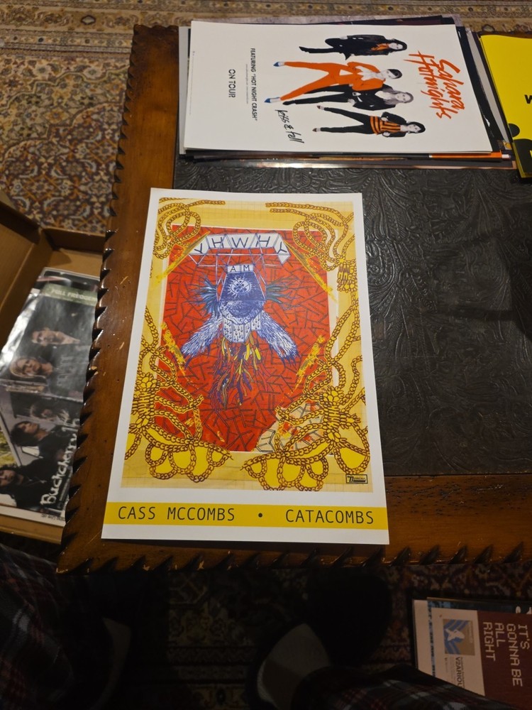 Cass Mccombs Catacombs Original Album/CD Release promo Poster 11x17