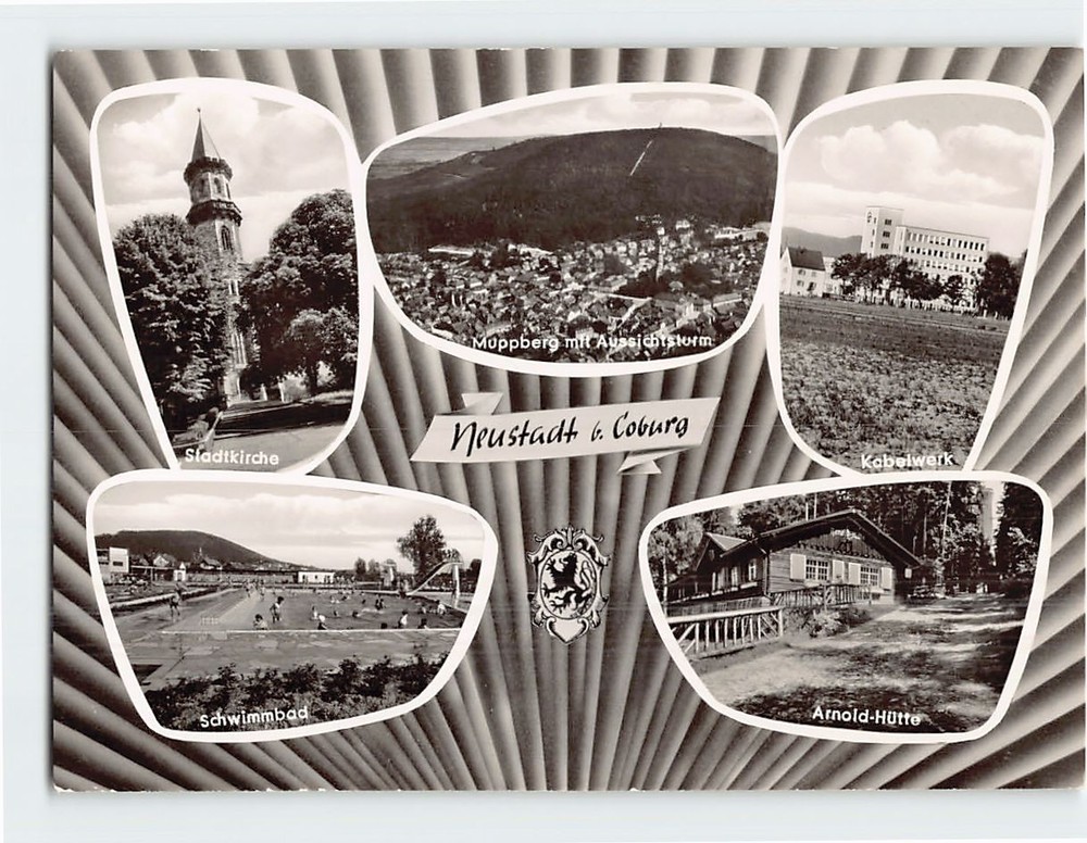Postcard Scenes & Views Neustadt bei Coburg Germany