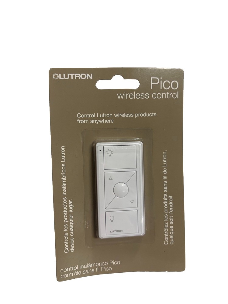 Lutron PJ2-3BRL-GWH-L01 Pico Remote Control RadioRa2 RadioRa3 Caseta - White
