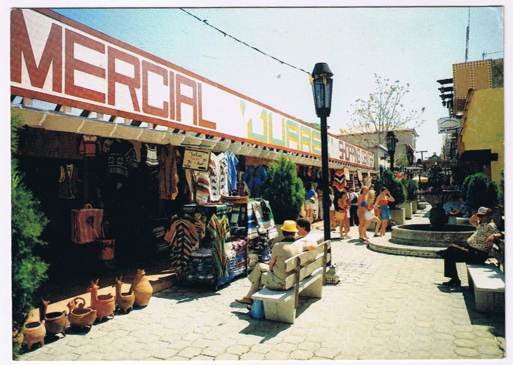 Postcard Juarez Shopping Center Nogales Sonora Mexico