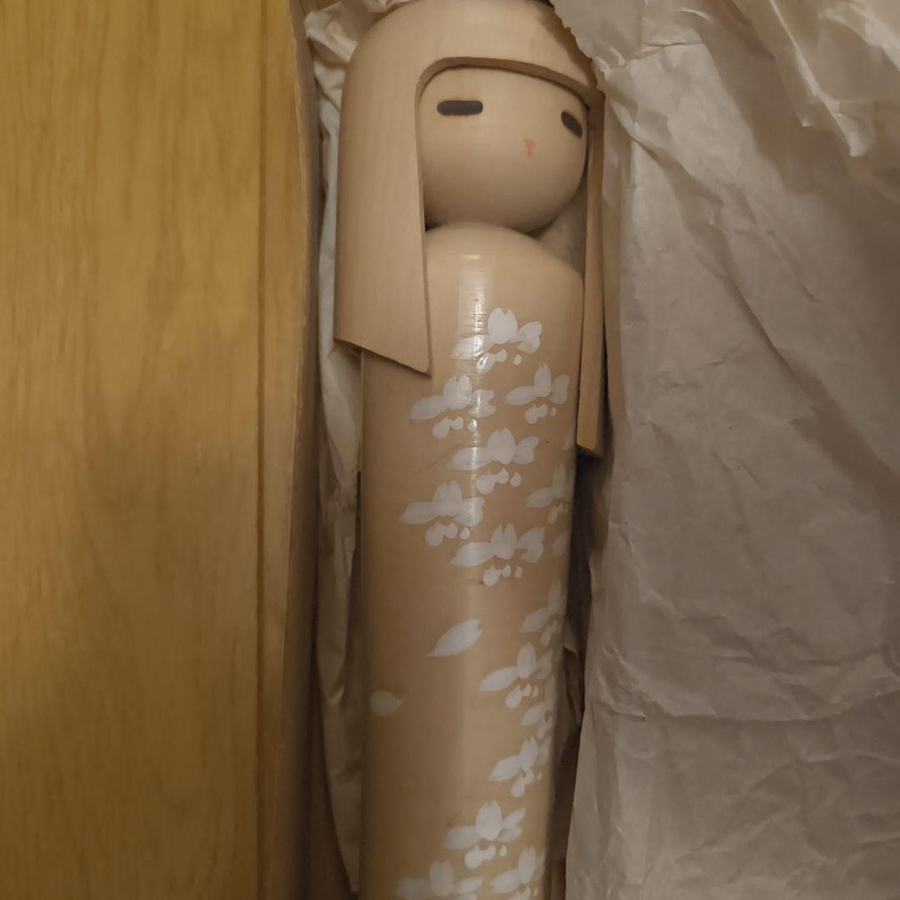 Miyajima Kokeshi Doll Traditional Craft Vintage Beautiful Condition