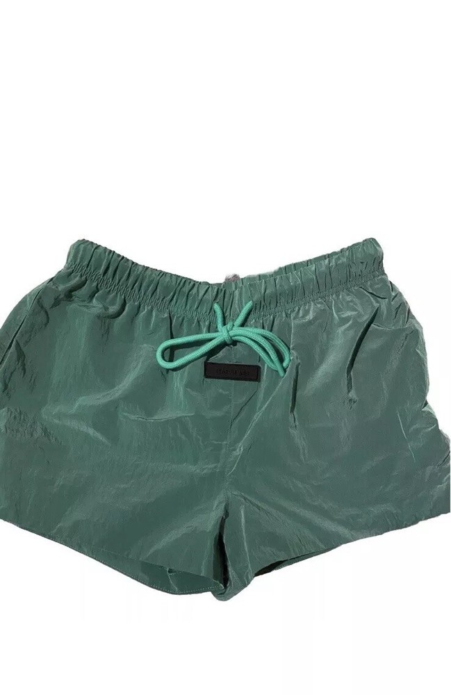 Fear of God Essentials Mint Green Drawstring Running Shorts NWT Medium