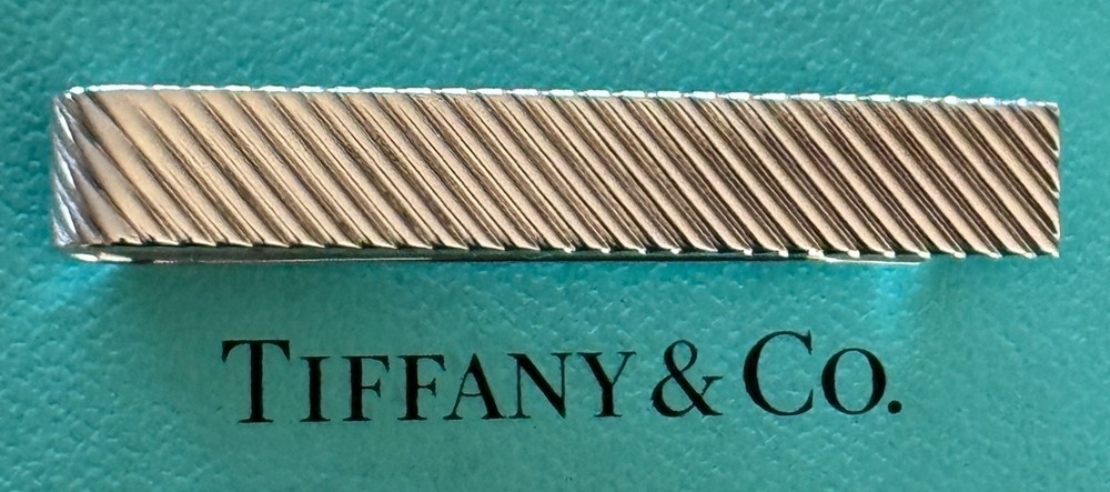 Tiffany & Co.  Tie Bar Clip  Sterling Siver 925 Vintage