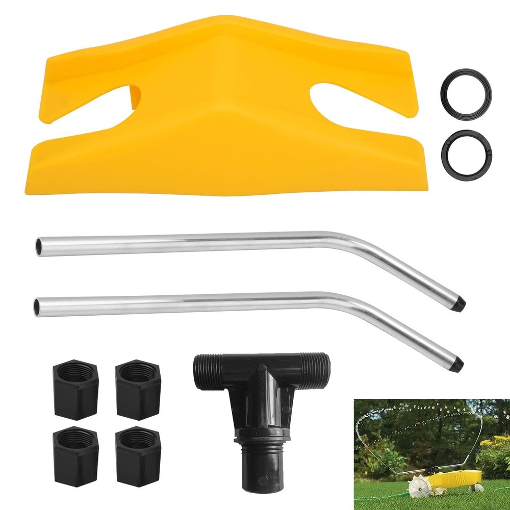 Traveling Sprinkler Arms Tee Replacement Assembly & Traveling Tractor Sprinkler