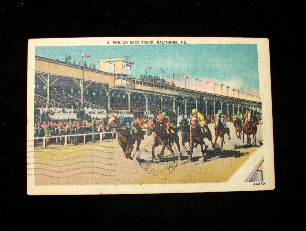 Vintage 1946 Linen Postcard 