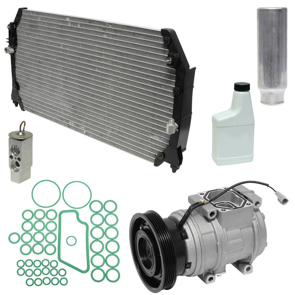 A/C Compressor Kit with Condenser for 99-01 Toyota Solara 2.2L