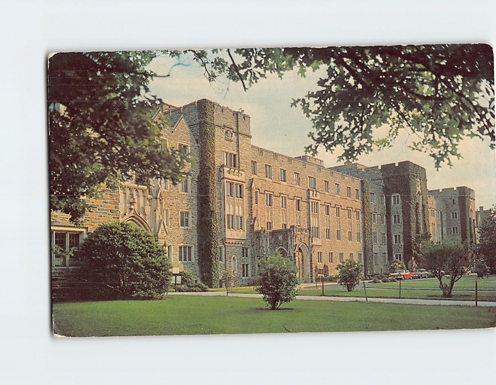 Postcard The Hospital at Duke University Durham North Carolina USA