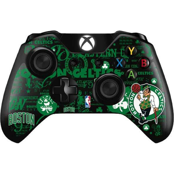 NBA Boston Celtics Xbox One Controller Skin - Boston Celtics Historic Blast