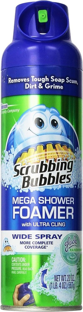 Scrubbing Bubbles Foaming Bathroom Cleaner SPRAY ,Package may vary, 20 Ounce (Pa