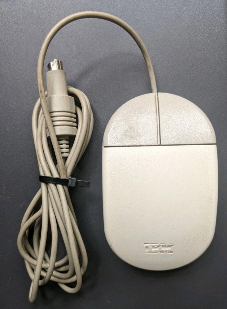 Vintage IBM PS/2 Mouse Model 96F9275 – Made in Taiwan
