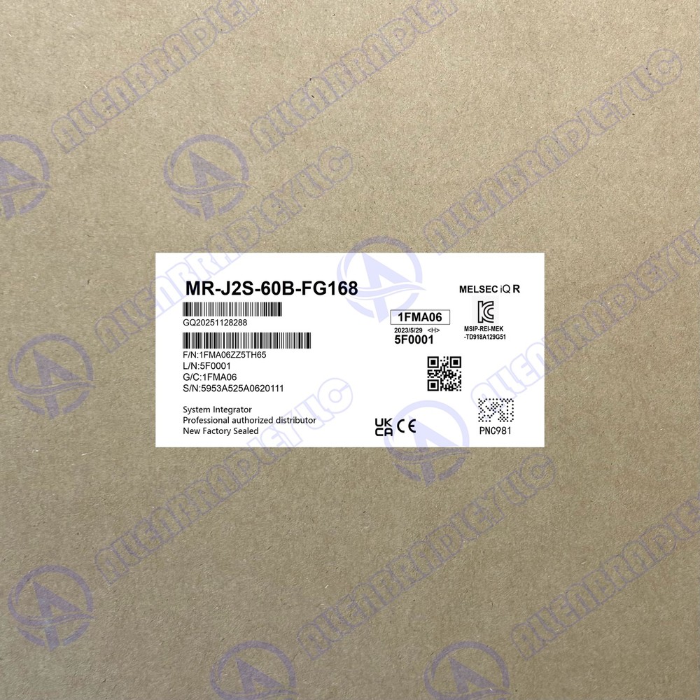 MR-J2S-60B-FG168 Servo Drive Mitsubishi UPS Express MRJ2S60BFG168  GQP0
