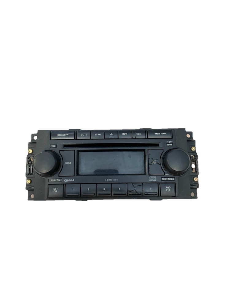 ⭐️Jeep Chrysler Dodge 2004-2010 Radio AM FM 6 Disc RAQ CD Player P05091720AD