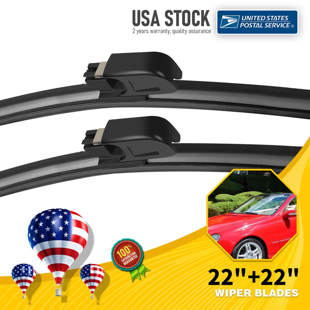 Original Equipment Replacement Windshield Wiper Blades Set 22