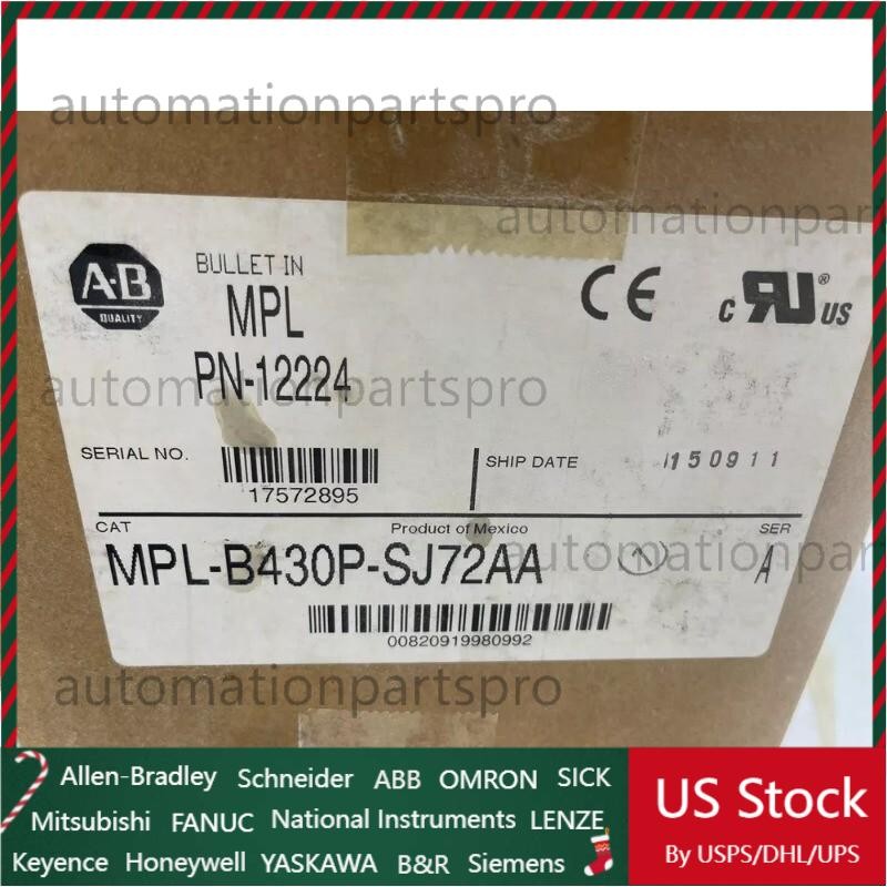 MPL-B430P-SJ72AA  Sealed MPL-B430P-SJ72AA Servo Motor US Free Tax