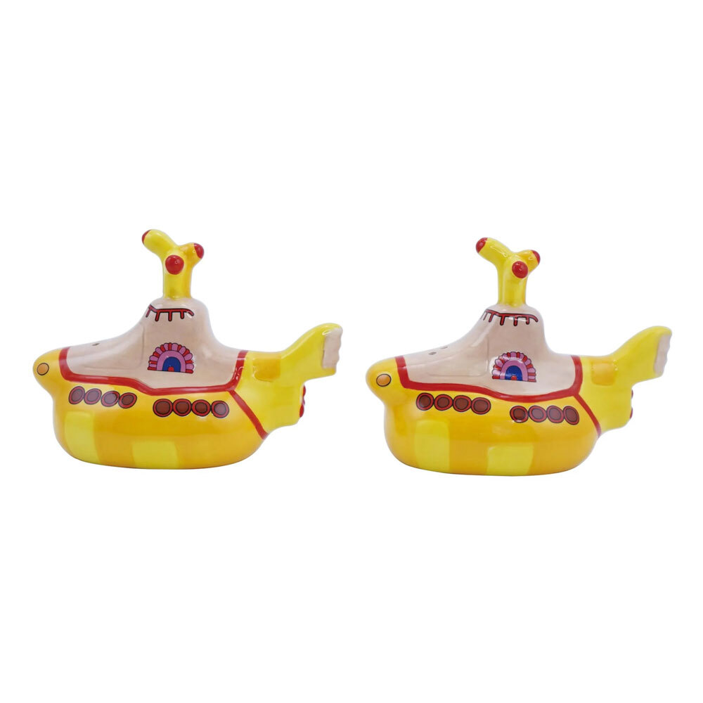 Yellow Submarine Beatles Themed Salt and Pepper Shakers
