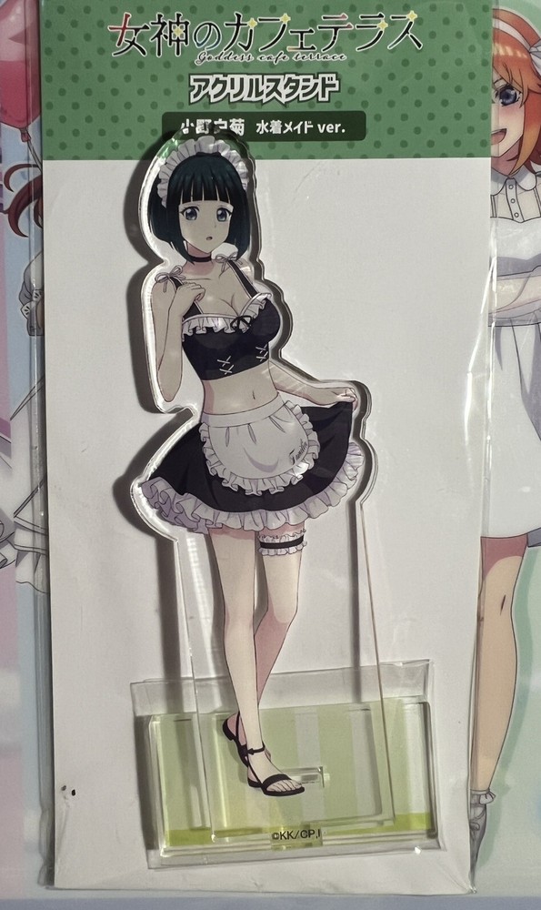 Goddess Cafe Terrace - Shiragiku Ono Acrylic Stand Swimsuit Maid Ver.