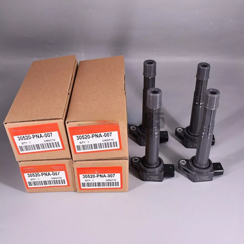 Set of 4 Ignition Coil ForHonda CR-V Civic Element Acura CSX 02-11 2.4L UF311