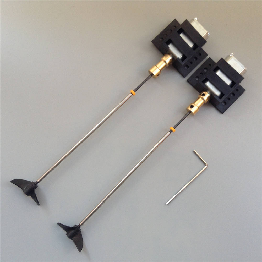 3V-9V Strong Magnetic 180 Dual Motor RC Boat Differential Set DIY Model Material