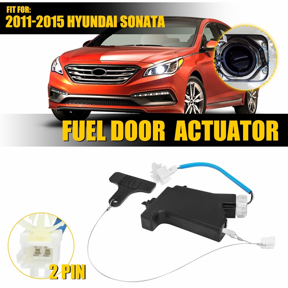 Fuel Gas Filler Door Release Handle Opener Actuator For 2011-15 Hyundai Sonata C