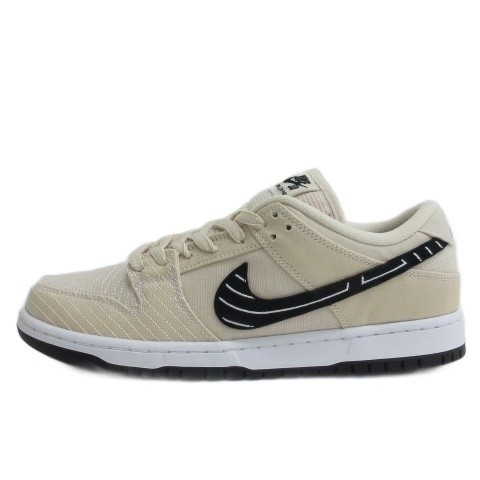 NIKE US10.5 Unused item SB SB × Albino & Preto Dunk Low Pro QS Pearl White
