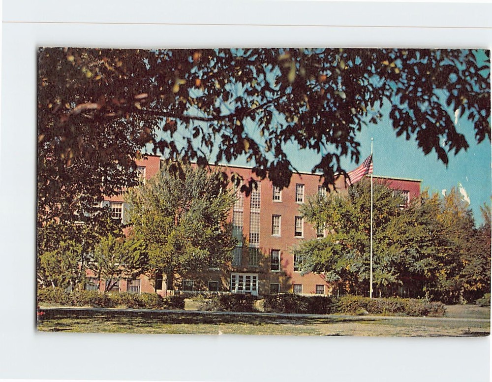 Postcard  Grade School Boys Town Nebraska USA