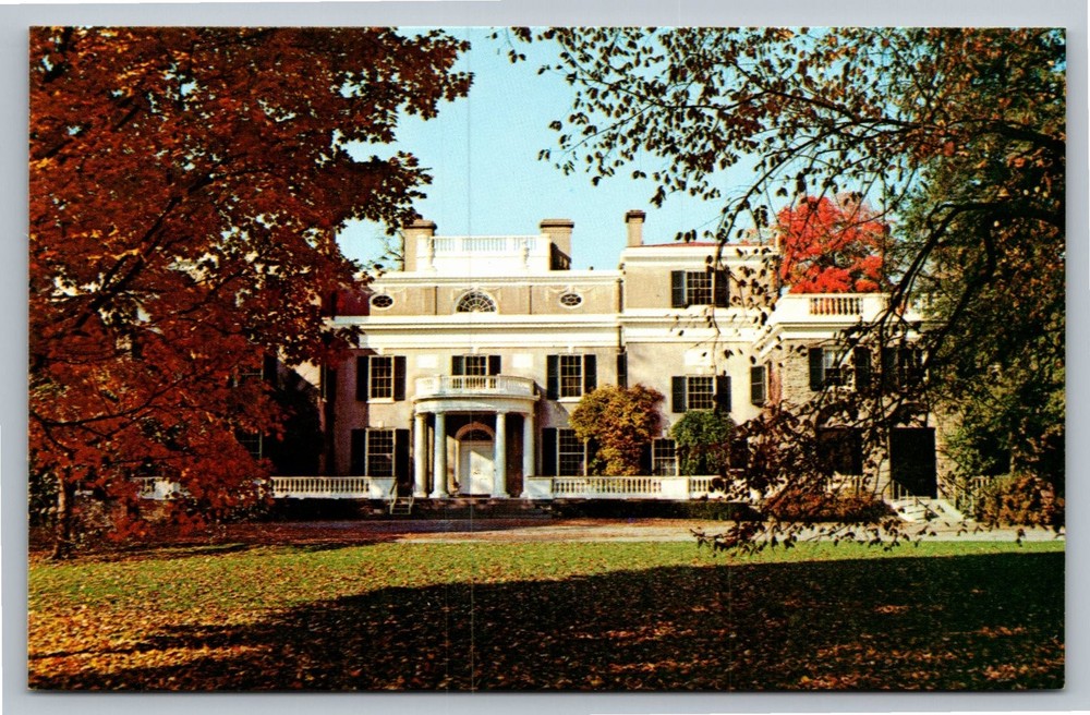 FDR Home Hyde Park NY Postcard Franklin D. Roosevelt Historic Site