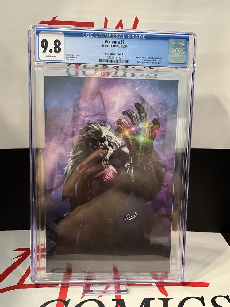 Venom #27 Skan Virgin Variant Cover B CGC 9.8￼🔥💯🔥