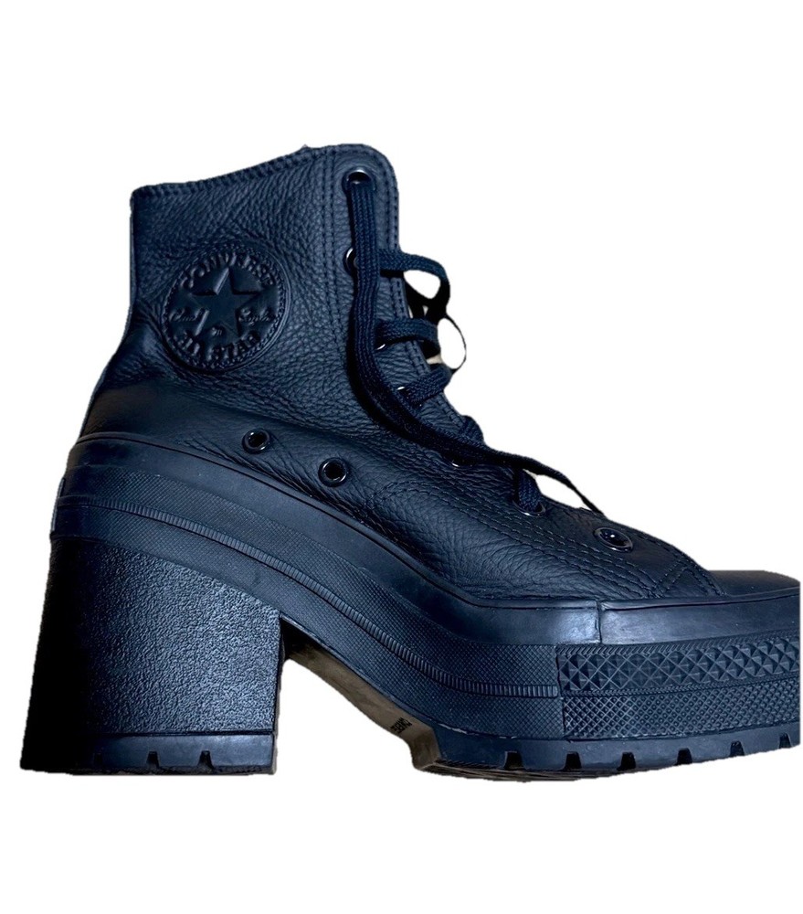 Converse Chuck Taylor 70 de Luxe High Top Heel Shoe Size 7 (37.5)